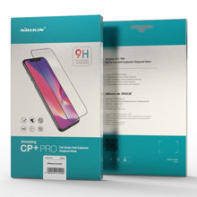 Заредете изображение във визуализатора на галерията – Nillkin CP+PRO Ultra Thin Full Coverage Tempered Glass with Frame 0,2 mm 9H for iPhone 13 mini black - TopMag
