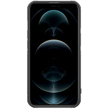 Заредете изображение във визуализатора на галерията – Nillkin Cyclops Case Durable case with a camera cover and a foldable stand for iPhone 13 black - TopMag
