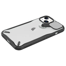 Заредете изображение във визуализатора на галерията – Nillkin Cyclops Case Durable case with a camera cover and a foldable stand for iPhone 13 black - TopMag
