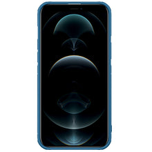 Заредете изображение във визуализатора на галерията – Nillkin Cyclops Case A durable case with a camera cover and a foldable stand for iPhone 13 Pro blue - TopMag
