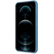 Заредете изображение във визуализатора на галерията – Nillkin Cyclops Case A durable case with a camera cover and a foldable stand for iPhone 13 Pro blue - TopMag
