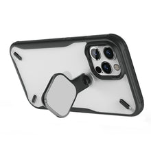 Заредете изображение във визуализатора на галерията – Nillkin Cyclops Case Durable case with a camera cover and a foldable stand for iPhone 13 Pro Max black - TopMag
