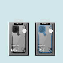 Заредете изображение във визуализатора на галерията – Nillkin Cyclops Case A durable case with a camera cover and a foldable stand for iPhone 13 Pro Max blue - TopMag
