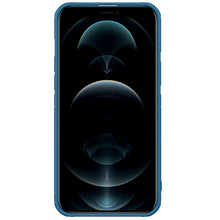 Заредете изображение във визуализатора на галерията – Nillkin Cyclops Case A durable case with a camera cover and a foldable stand for iPhone 13 Pro Max blue - TopMag
