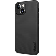 Заредете изображение във визуализатора на галерията – Nillkin Super Frosted Shield Case + kickstand for iPhone 13 mini black - TopMag
