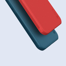 Заредете изображение във визуализатора на галерията – Nillkin Super Frosted Shield Case + kickstand for iPhone 13 mini blue - TopMag
