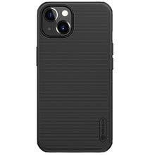 Заредете изображение във визуализатора на галерията – Nillkin Super Frosted Shield Case + kickstand for iPhone 13 black - TopMag
