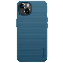 Заредете изображение във визуализатора на галерията – Nillkin Super Frosted Shield Case + kickstand for iPhone 13 blue - TopMag
