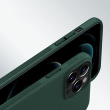 Заредете изображение във визуализатора на галерията – Nillkin Super Frosted Shield Case + kickstand for iPhone 13 Pro Max blue - TopMag
