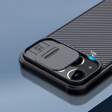 Заредете изображение във визуализатора на галерията – Nillkin CamShield Pro Case Armored Pouch Cover Camera Camera iPhone 13 mini black - TopMag
