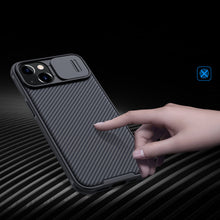 Заредете изображение във визуализатора на галерията – Nillkin CamShield Pro Case Durable Cover with camera protection shield for iPhone 13 black - TopMag
