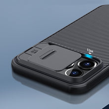 Заредете изображение във визуализатора на галерията – Nillkin CamShield Pro Case Armored Pouch Cover Camera Camera iPhone 13 Pro Black - TopMag
