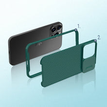Заредете изображение във визуализатора на галерията – Nillkin CamShield Pro Case Armored Pouch Cover Camera Camera iPhone 13 Pro Black - TopMag
