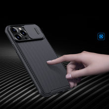 Заредете изображение във визуализатора на галерията – Nillkin CamShield Pro Case Durable Cover with camera protection shield for iPhone 13 Pro Max black - TopMag
