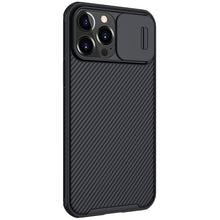 Заредете изображение във визуализатора на галерията – Nillkin CamShield Pro Case Durable Cover with camera protection shield for iPhone 13 Pro Max black - TopMag
