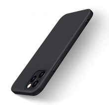 Заредете изображение във визуализатора на галерията – Silicone Case Soft Flexible Rubber Cover for iPhone 13 Pro black - TopMag
