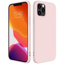Заредете изображение във визуализатора на галерията – Silicone Case Soft Flexible Rubber Cover for iPhone 13 Pro pink - TopMag
