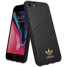 Заредете изображение във визуализатора на галерията – Adidas OR Moudled Case SNAKE iPhone 6/7/ 8/ SE2020 / SE2022 black/black 31658
