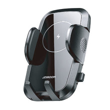 Заредете изображение във визуализатора на галерията – Joyroom Car Air Vent Mount Holder Qi Wireless Charger 15W Black (JR-ZS241) - TopMag
