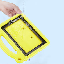 Заредете изображение във визуализатора на галерията – Dux Ducis Panda kids safe soft tablet case for iPad mini 5 / 4 / 3 / 2 / 1 with a holder for stylus pen yellow - TopMag
