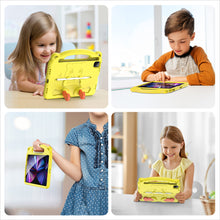 Заредете изображение във визуализатора на галерията – Dux Ducis Panda Safe for Children Kids Soft Case for iPad Pro 11 '' 2021/2020/2018 / iPad Air 2020/2022 with Stylus Space Yellow - TopMag
