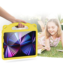 Заредете изображение във визуализатора на галерията – Dux Ducis Panda Safe for Children Kids Soft Case for iPad Pro 11 '' 2021/2020/2018 / iPad Air 2020/2022 with Stylus Space Yellow - TopMag
