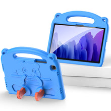 Заредете изображение във визуализатора на галерията – Dux Ducis Panda kids safe soft tablet case for Samsung Galaxy Tab A7 10.4'' 2020 blue - TopMag
