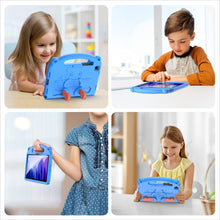 Заредете изображение във визуализатора на галерията – Dux Ducis Panda kids safe soft tablet case for Samsung Galaxy Tab A7 10.4'' 2020 blue - TopMag
