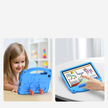 Заредете изображение във визуализатора на галерията – Dux Ducis Panda kids safe soft tablet case for Samsung Galaxy Tab A7 10.4'' 2020 blue - TopMag
