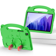 Заредете изображение във визуализатора на галерията – Dux Ducis Panda kids safe soft tablet case for Samsung Galaxy Tab A7 10.4'' 2020 green - TopMag
