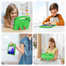 Заредете изображение във визуализатора на галерията – Dux Ducis Panda kids safe soft tablet case for Samsung Galaxy Tab A7 10.4'' 2020 green - TopMag
