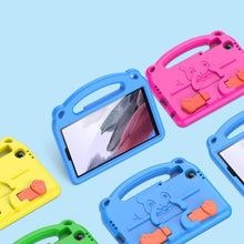 Заредете изображение във визуализатора на галерията – Dux Ducis Panda kids safe soft tablet case for Samsung Galaxy Tab A7 Lite (T220 / T225) blue - TopMag
