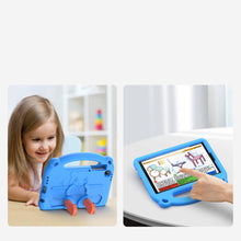 Заредете изображение във визуализатора на галерията – Dux Ducis Panda kids safe soft tablet case for Samsung Galaxy Tab A7 Lite (T220 / T225) blue - TopMag
