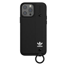 Заредете изображение във визуализатора на галерията – Adidas OR Hand Strap Case iPhone 13 Pro Max 6.7" black/black 47139
