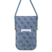 Заредете изображение във визуализатора на галерията – Guess GUOWBP4SNSB handbag - blue 4G Metal Script Logo
