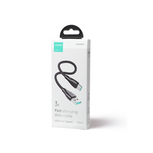 Заредете изображение във визуализатора на галерията – Joyroom USB C - Lightning 20W Surpass Series cable for fast charging and data transfer 0.25 m black (S-CL020A11)
