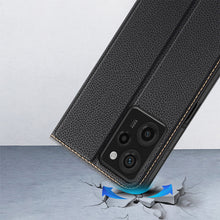 Заредете изображение във визуализатора на галерията – Dux Ducis Skin X2 Case For Xiaomi Redmi Note 12 Pro / Poco X5 Pro 5G Cover Flip Wallet Stand Black
