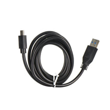 Заредете изображение във визуализатора на галерията – кабел usb - usb-c (type c) 3.1 / usb 3.0 2 m черен - само за 15.9 лв
