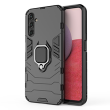 Заредете изображение във визуализатора на галерията – Ring Armor case for Samsung Galaxy A14 armored cover magnetic holder ring black
