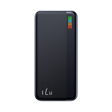 Заредете изображение във визуализатора на галерията – Joyroom power bank 10000mAh Dazzling Series 12W black (JR-T016)
