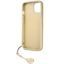 Заредете изображение във визуализатора на галерията – Guess GUHCP14SGF4GGR iPhone 14 6.1" grey/grey hardcase 4G Charms Collection
