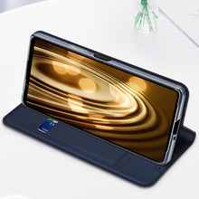 Заредете изображение във визуализатора на галерията – Dux Ducis Skin Pro Case for Sony Xperia 10 V Flip Card Wallet Stand Black
