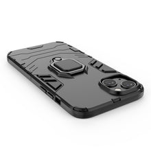 Заредете изображение във визуализатора на галерията – Ring Armor case for iPhone 14 armored cover magnetic holder ring black
