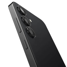 Заредете изображение във визуализатора на галерията – Spigen Optik.tR EZ Fit Camera Protector for Samsung Galaxy S24+ - black 2 pcs.

