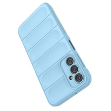Заредете изображение във визуализатора на галерията – Magic Shield Case for Samsung Galaxy A24 4G flexible armored cover light blue
