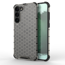 Заредете изображение във визуализатора на галерията – Honeycomb case for Samsung Galaxy S23+ armored hybrid cover black
