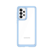 Заредете изображение във визуализатора на галерията – Outer Space Case for Samsung Galaxy A33 5G cover with a flexible frame blue
