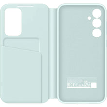 Заредете изображение във визуализатора на галерията – Samsung Smart View Wallet EF-ZS711CMEGWW case for Samsung Galaxy S23 FE - mint
