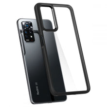 Заредете изображение във визуализатора на галерията – Spigen ultra hybrid гръб за xiaomi redmi note 11 pro / 11 pro 5g matte black - TopMag
