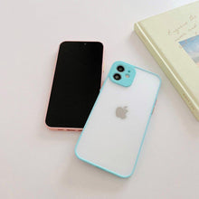 Заредете изображение във визуализатора на галерията – Milky Case silicone flexible translucent case for iPhone SE 2022 / SE 2020 / iPhone 8 / iPhone 7 blue - TopMag
